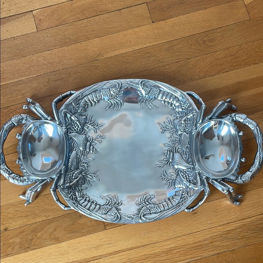 Arthur Court Crab Serving Tray